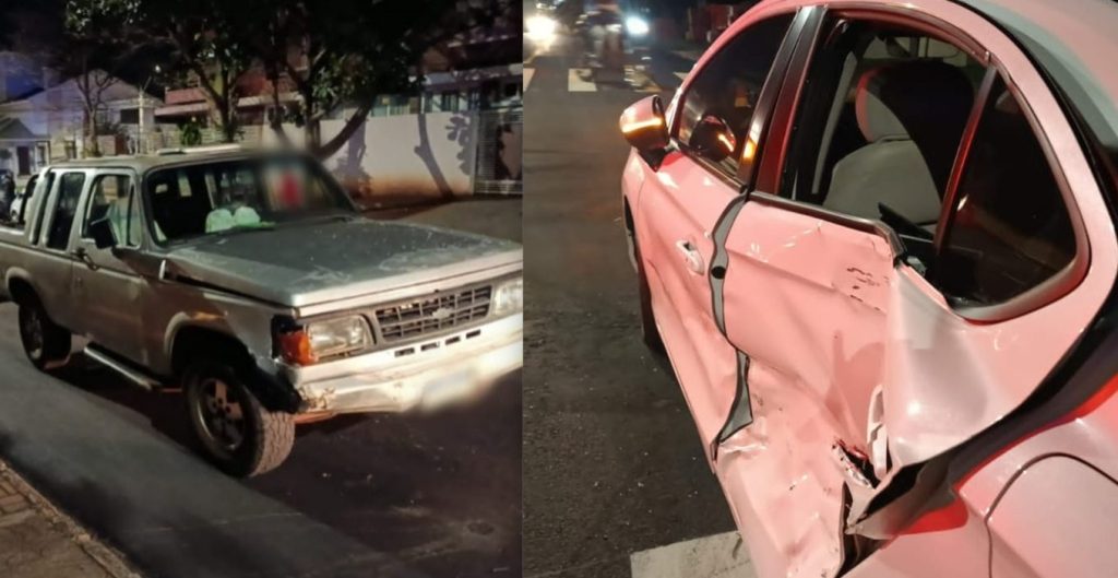 1,22 mg/L: Motorista embriagado é detido após colisão entre carro e caminhonete em Toledo