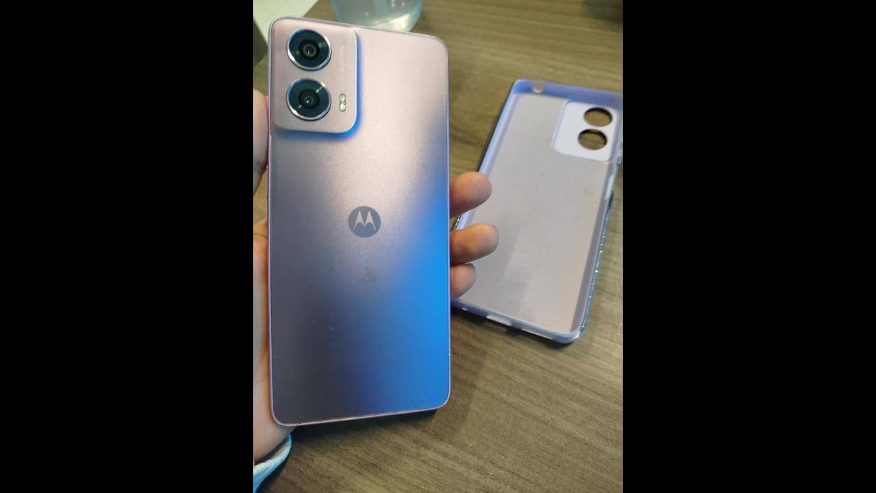 Foi achado celular da marca Motorola no bairro Universitário