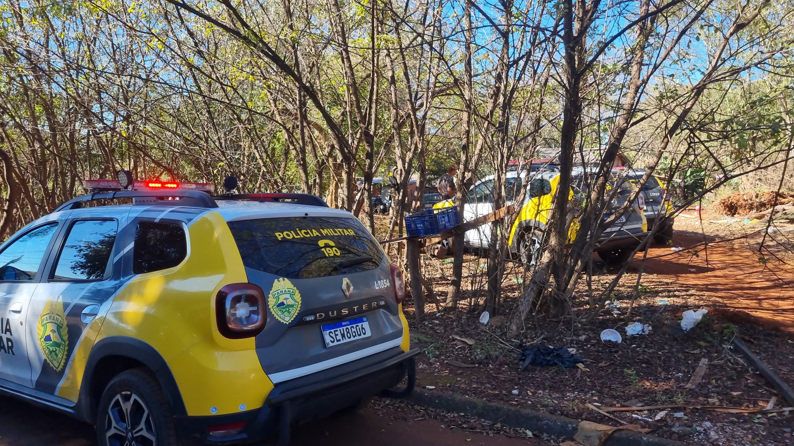 Discussão por propriedade no Santo Onofre mobiliza equipes Polícia Militar