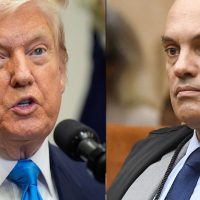 Imagem referente a Trump cita Bolsonaro, Moraes e plataformas para justificar taxação