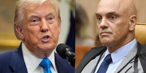 Trump cita Bolsonaro, Moraes e plataformas para justificar taxação Trump cita Bolsonaro, Moraes e plataformas para justificar taxação