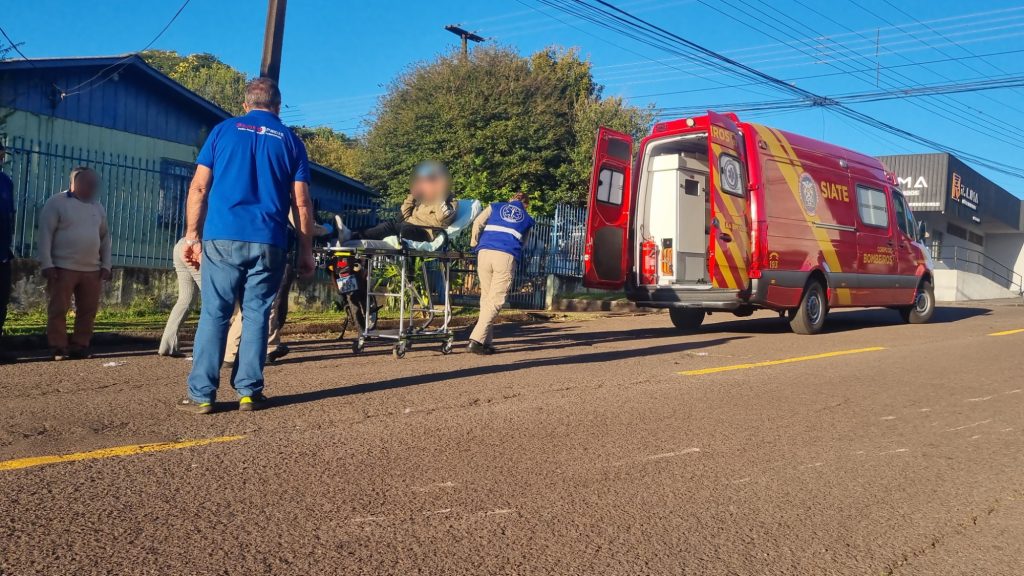 Homem de 23 anos fica ferido depois de colisão no Parque São Paulo