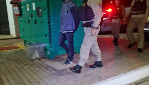 Imagem referente a Jovem é detido após ameaçar a companheira na Região Norte