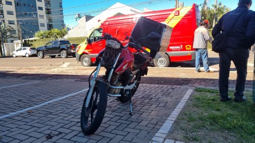 Mais um acidente é registrado no cruzamento das Ruas Maranhão e Marechal Cândido Rondon Imagem referente a Mais um acidente é registrado no cruzamento das Ruas Maranhão e Marechal Cândido Rondon