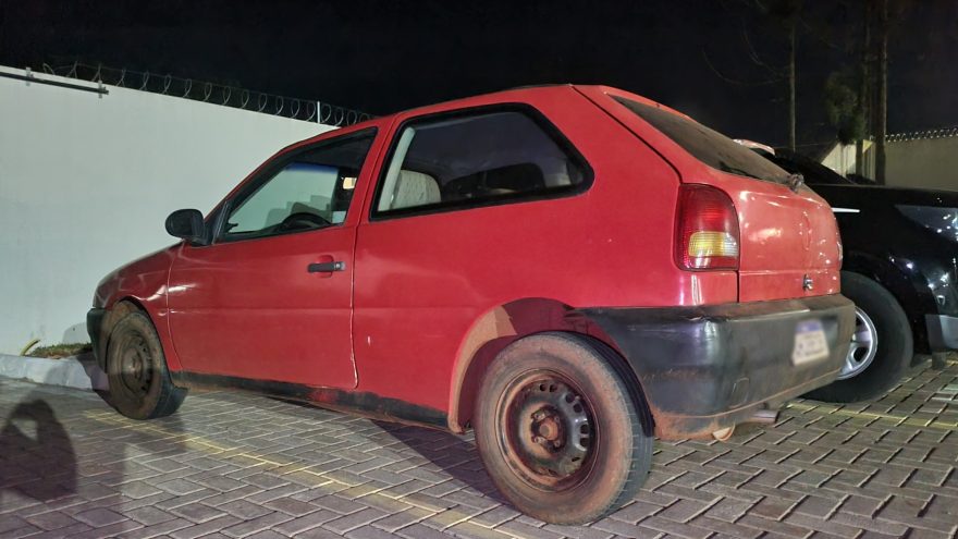 Gol furtado no Periolo é localizado poucas horas após o crime no Bairro Cataratas