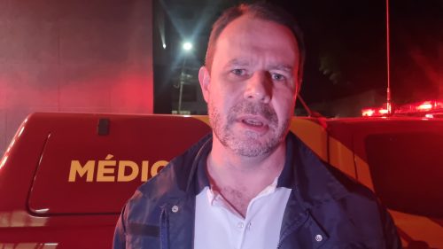 Imagem referente a Médico do Siate fala sobre estado de saúde de vítima de acidente com moto
