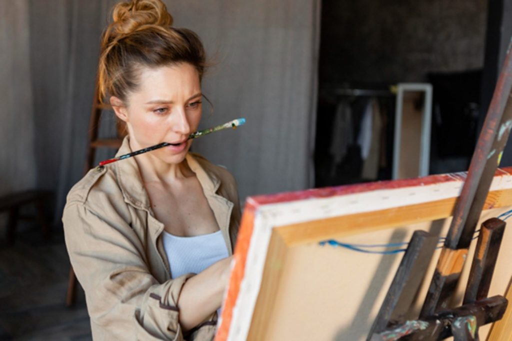 Oficina gratuita de pintura em tela! Inscrições abertas