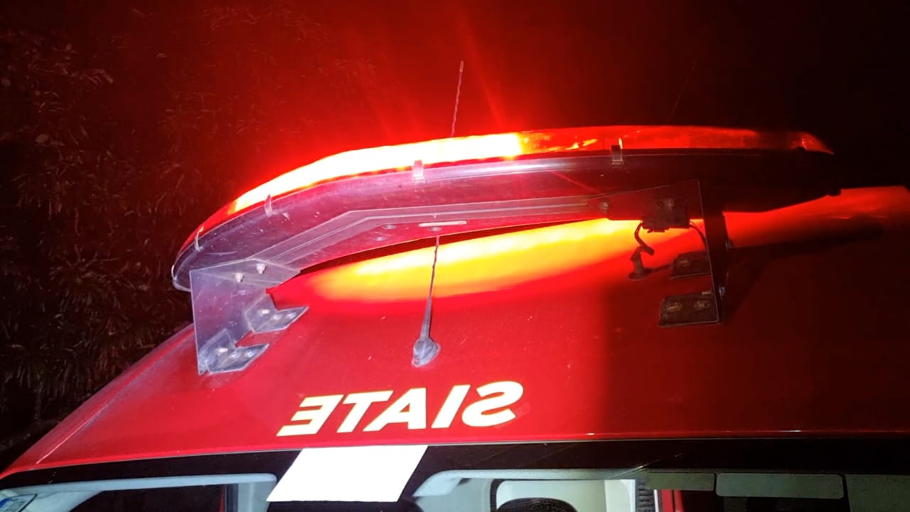 Siate é mobilizado para atender vítima esfaqueada no Bairro Interlagos