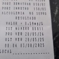 Imagem referente a Homem é detido por embriaguez ao volante após colidir com veículos estacionados na zona norte de Cascavel