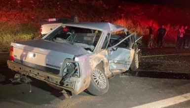 Imagem referente a Grave acidente na PR-170 deixa cinco feridos, incluindo criança em estado grave