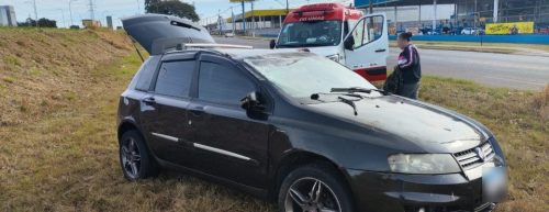 Pescaria vira pesadelo: família capota carro após susto com radar