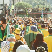 Imagem referente a Ato em São Paulo pede anistia a Bolsonaro e exalta Trump