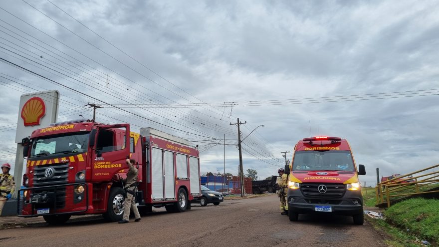 Frentistas acionam Bombeiros após perceberem intenção suicida de cliente