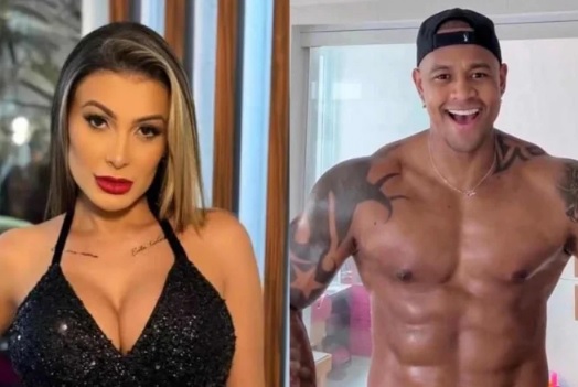 Andressa Urach precisou tomar remédio após ficar com Léo Santana