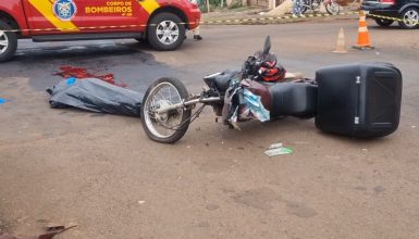Imagem referente a Motociclista morto em acidente no Santa Cruz é identificado