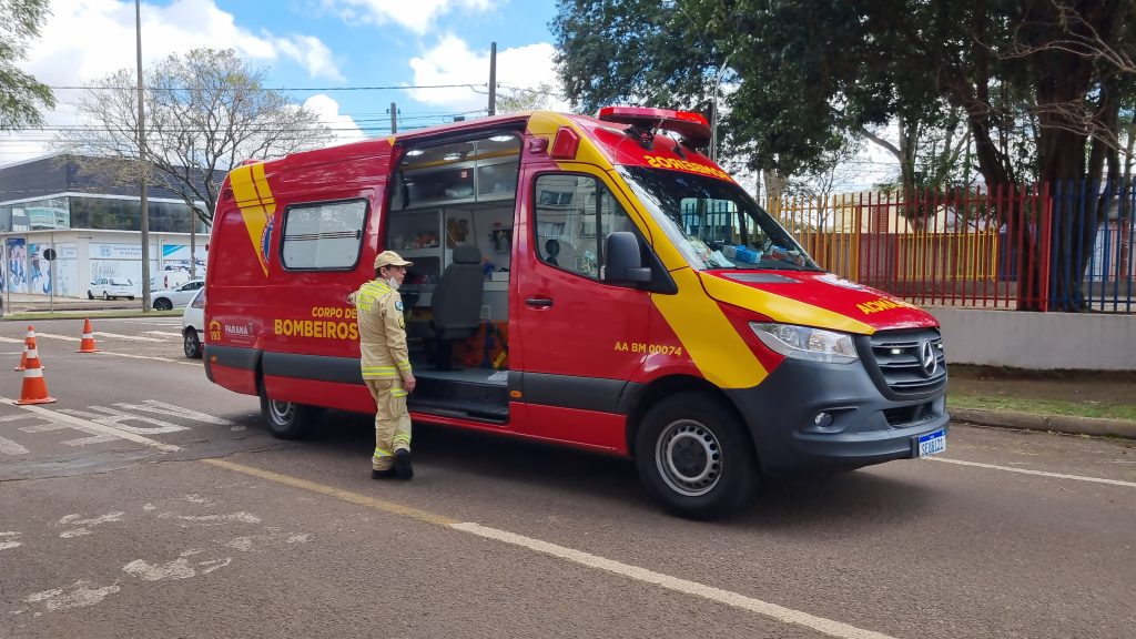 Jovem de 19 anos fica ferida após acidente de trânsito no São Cristóvão