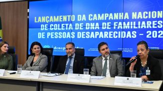Campanha nacional coleta DNA de familiares de desaparecidos