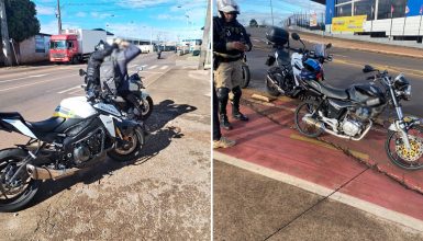 Imagem referente a PM intensifica patrulhamento e apreende quatro motos ‘ram dam dam’ em Cascavel