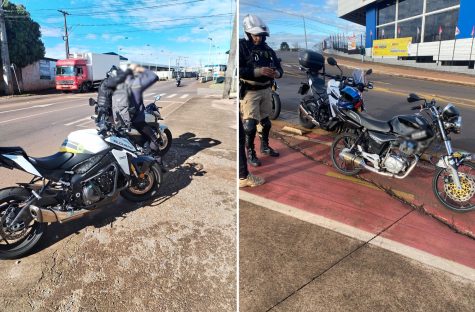 PM intensifica patrulhamento e apreende quatro motos ‘ram dam dam’ em Cascavel Imagem referente a PM intensifica patrulhamento e apreende quatro motos ‘ram dam dam’ em Cascavel