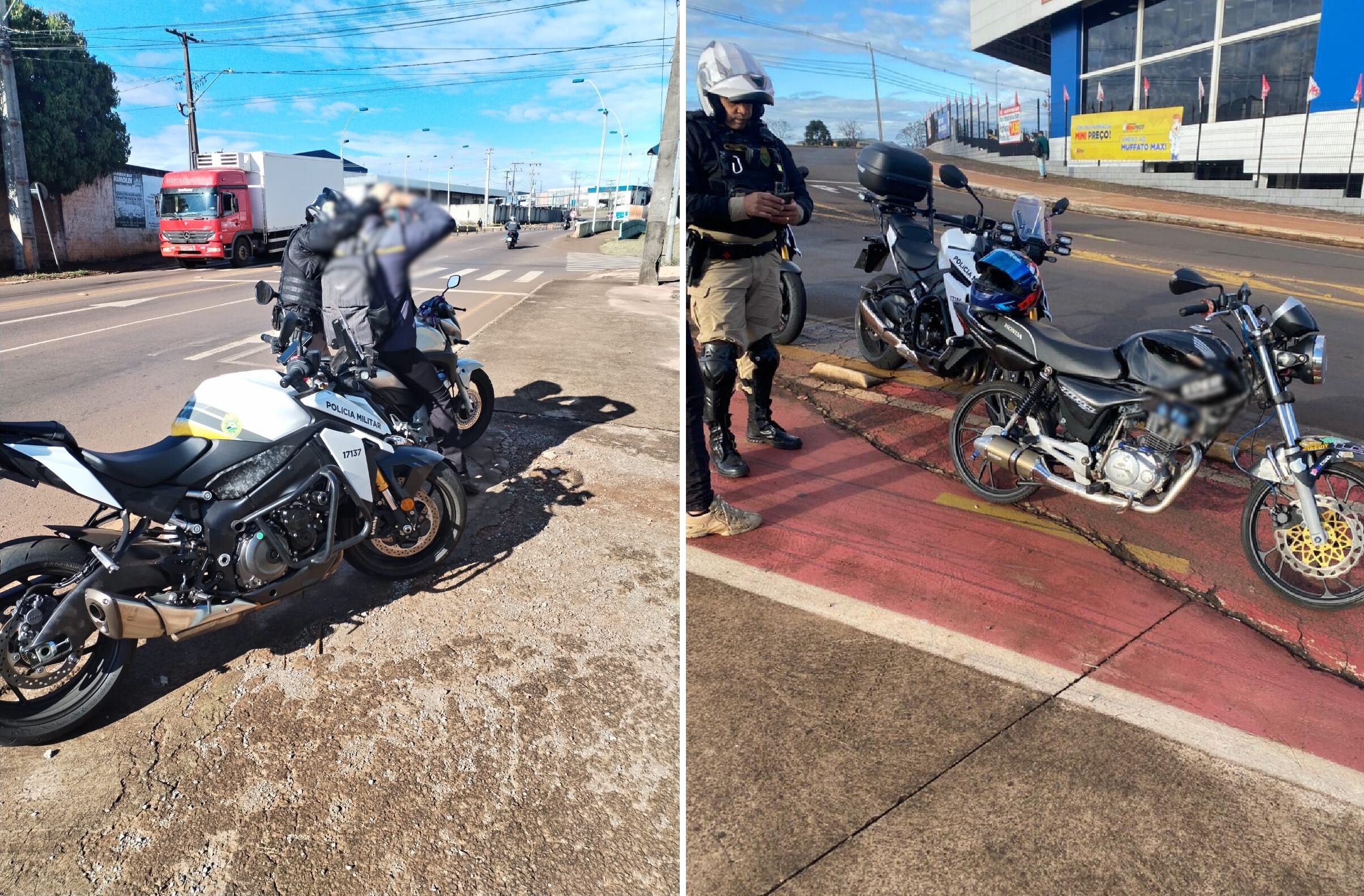 PM intensifica patrulhamento e apreende quatro motos 'ram dam dam' em Cascavel PM intensifica patrulhamento e apreende quatro motos 'ram dam dam' em Cascavel