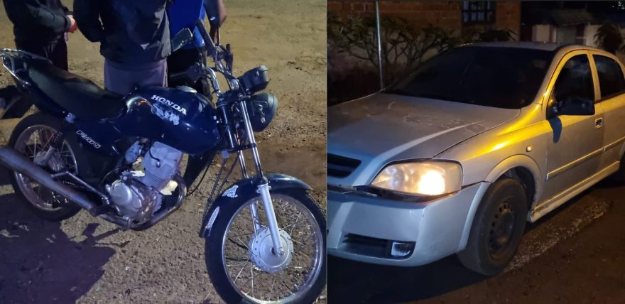 Motociclista fratura a perna em acidente de trânsito no Jardim Melissa