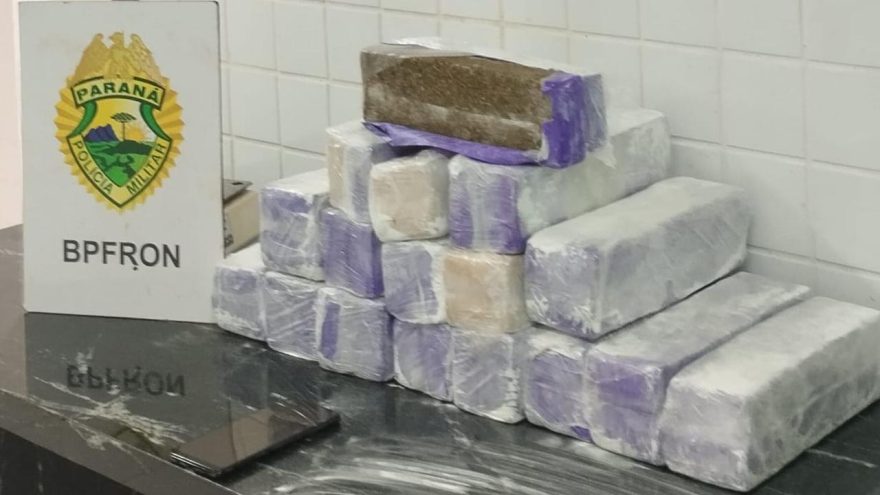 Homem é detido com mais de 23 quilos de maconha durante abordagem do BPFron