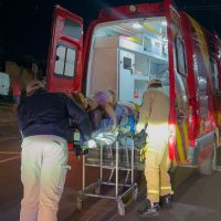 Imagem referente a Piloto quebra a perna em acidente de trânsito na Rua Ipanema