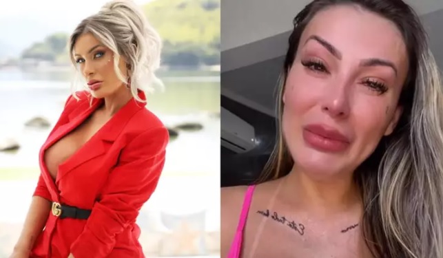 Andressa Urach leva “rasteira” da Justiça e tem bens bloqueados