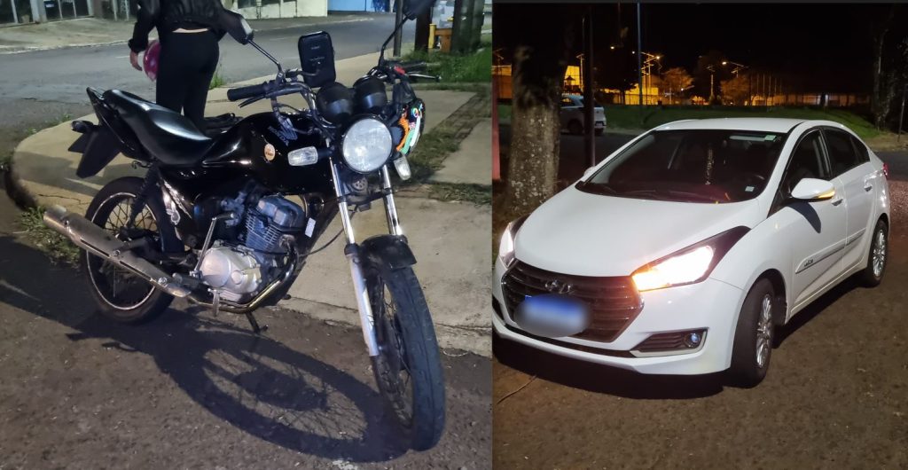 Casal que trabalha com entregas se envolve em colisão com HB20 no Jardim Nova Cidade