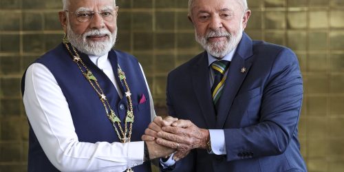 Lula e primeiro-ministro indiano conversam sobre tarifaço dos EUA Lula e primeiro-ministro indiano conversam sobre tarifaço dos EUA