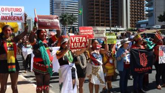 Marcha das Mulheres Indígenas defende luta contra a violência
