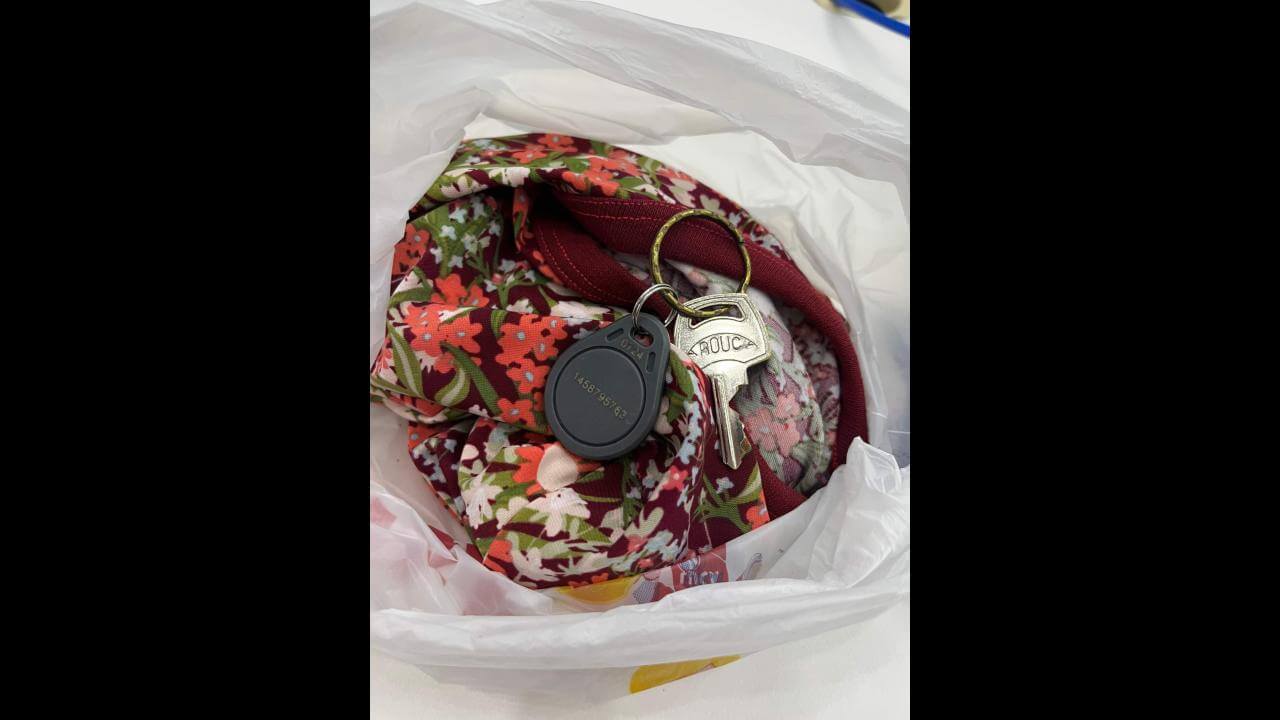 Foi encontrada uma chave no bairro Centro Foi encontrada uma chave no bairro Centro