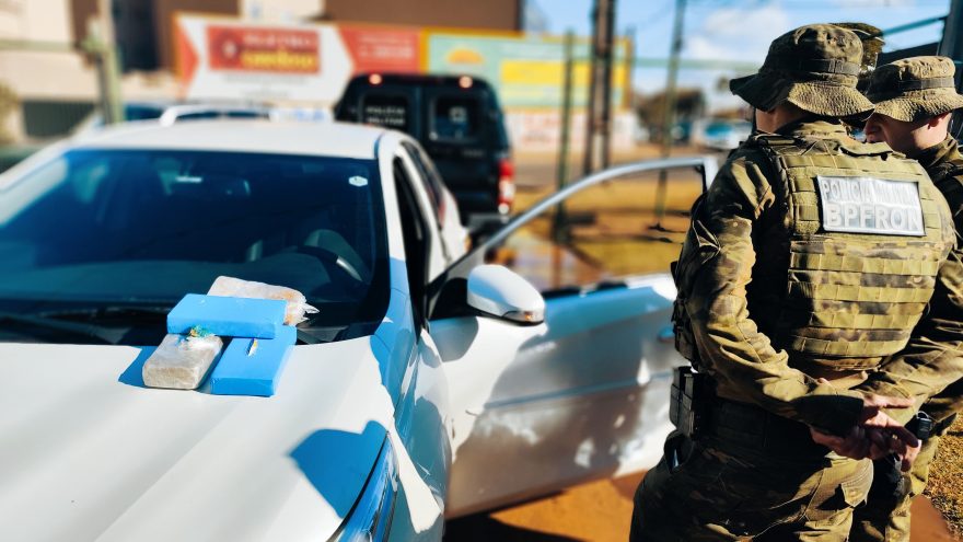 BPFRON apreende crack e cocaína em Cascavel