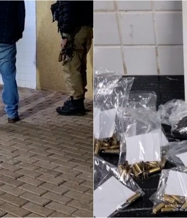 Imagem referente a Tiroteio no chá revelação: armas, munição e prisão em Cascavel