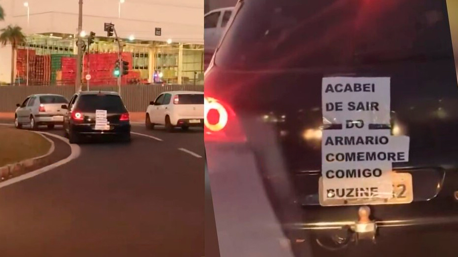 Motorista recebe ‘festa’ de buzinas após mensagem divertida em Peugeot