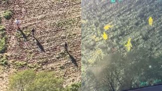 Fuga de presos em Assis Chateaubriand: helicóptero Falcão apoia buscas; um fugitivo é baleado