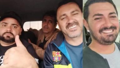 Áudio de ligação a parentes mostra desespero após desaparecimento de homens que foram cobrar conta Imagem referente a Áudio de ligação a parentes mostra desespero após desaparecimento de homens que foram cobrar conta