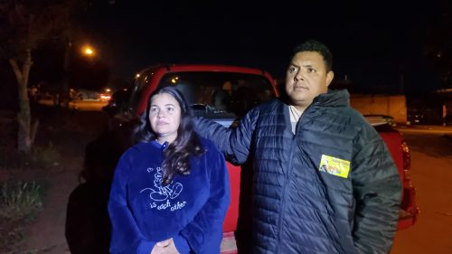 Casal amarga prejuízo após ter veículo atingido por caminhonete em fuga da polícia Casal amarga prejuízo após ter veículo atingido por caminhonete em fuga da polícia