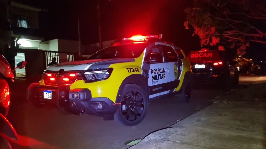 No flagra! Suspeito invade pátio de casa, mas é “espantado” por vizinho no Bairro Brasília