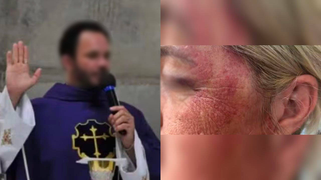 Padre vice-campeão mundial de jiu-jitsu é acusado de agredir fiel durante suposto exorcismo Padre vice-campeão mundial de jiu-jitsu é acusado de agredir fiel durante suposto exorcismo