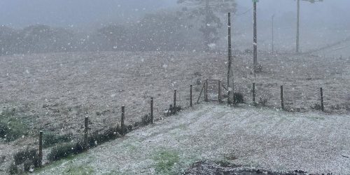Imagem referente a Baixas temperaturas podem causar geadas no Sul e Sudeste, diz Inmet