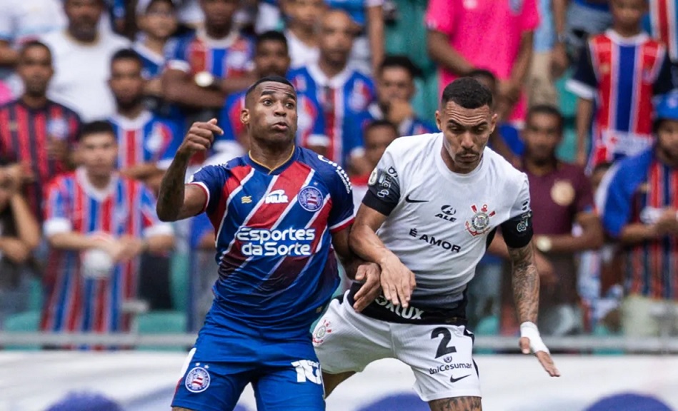 Bahia enfrenta Corinthians neste sábado (16) no segundo turno do Campeonato Brasileiro