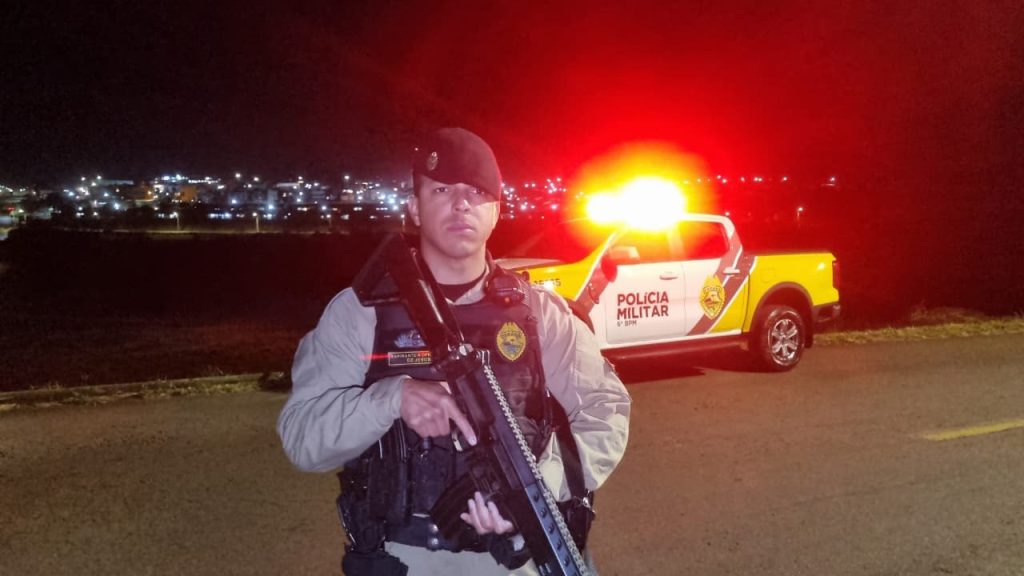 “Recebemos denúncias de que o veículo estava transportando drogas”, aponta PM após perseguição em Cascavel