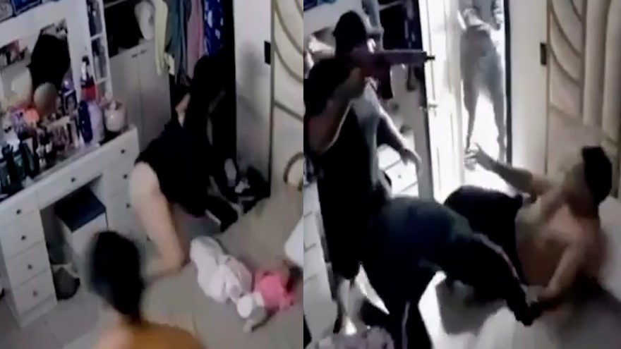 Líder de gangue é morto a tiros dentro de casa na frente da esposa e filhos