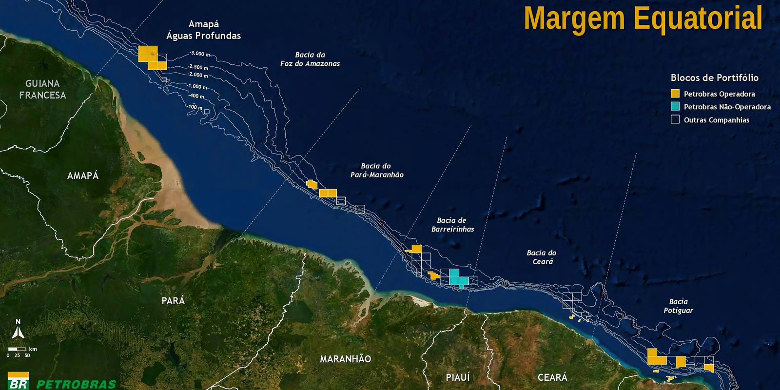 Última etapa para licença na Margem Equatorial deve ser dia 24 Última etapa para licença na Margem Equatorial deve ser dia 24