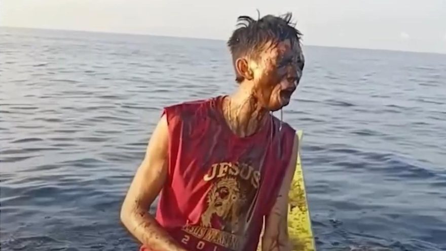 Lula esguicha tinta em pescador; Veja Vídeo