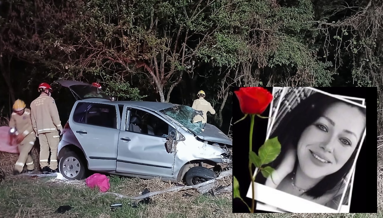 Juciane Ribeiro, vítima de acidente na PR-483, será velada em Marmeleiro Juciane Ribeiro, vítima de acidente na PR-483, será velada em Marmeleiro