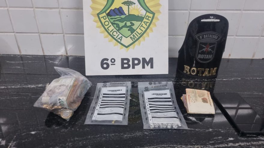 Rotam prende suspeito de tráfico e usuários em operação no Santa Cruz
