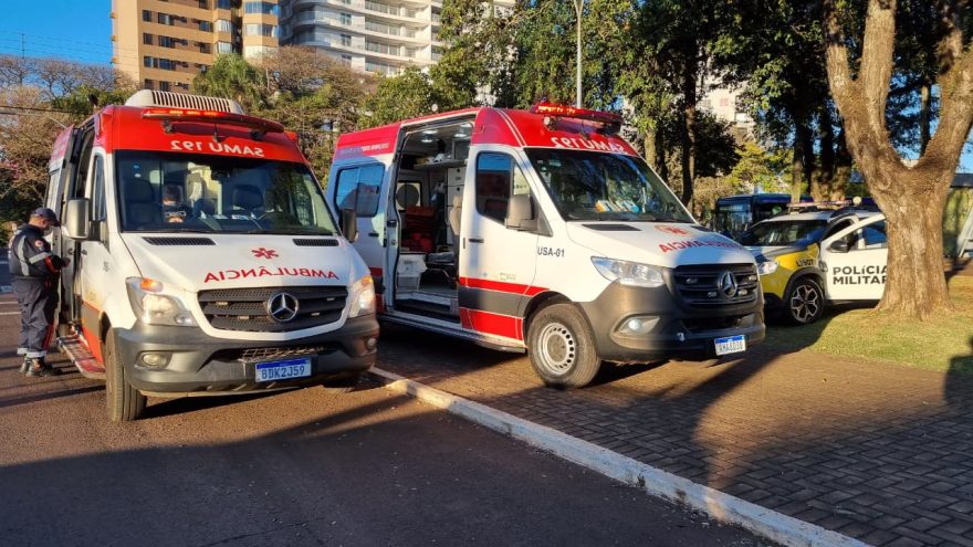 Homem é encontrado caído, inconsciente na Avenida Brasil