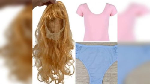 “Kit pastor” com peruca e calcinha começa a ser vendido após polêmica Imagem referente a “Kit pastor” com peruca e calcinha começa a ser vendido após polêmica
